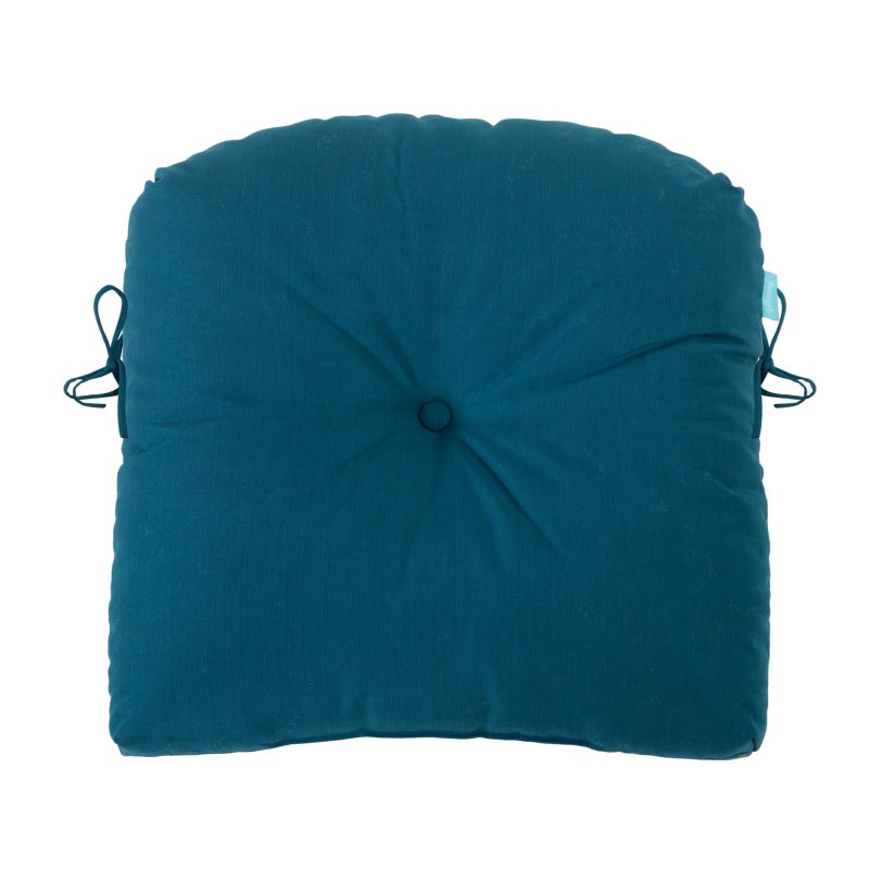 QILLOWAY Outdoor Chair Cushion Set with Strings,Replacement Outdoor Cushions for Patio Furniture.(Peacock Blue) - Image 4